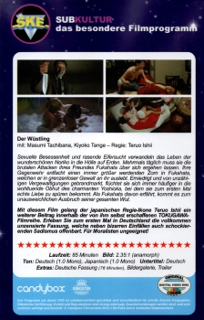 Der Wüstling - Große Hartbox von Subkultur - Limited Uncut Edition